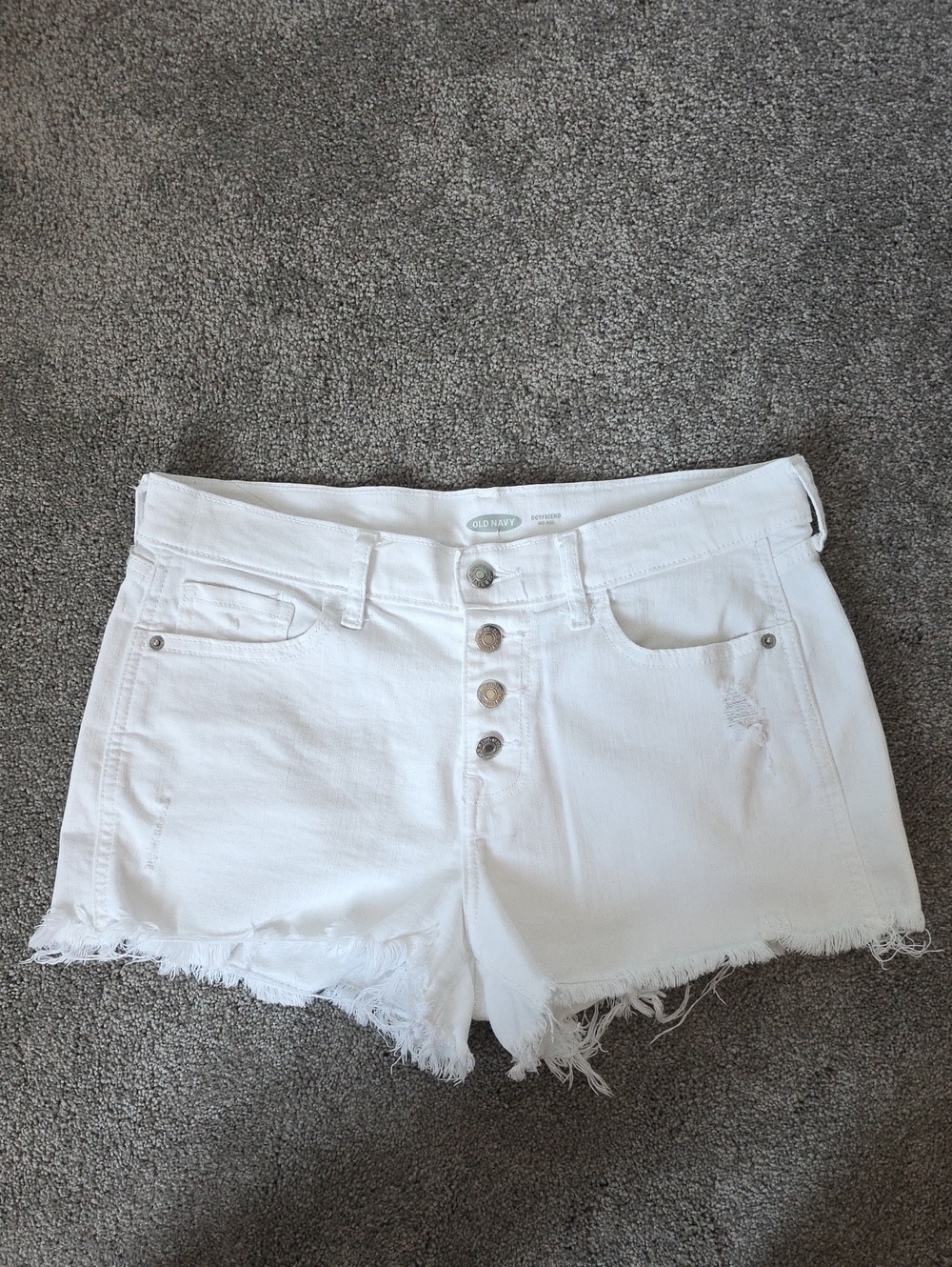 Old Navy White Denim Shorts
